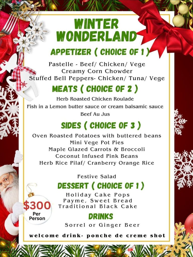 QBS 2025 Christmas Menu 2